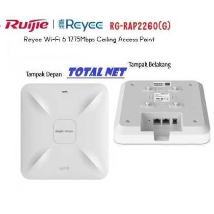 Ruijie RG-RAP2260(G) AX1800 1800Mbps Wi-Fi 6 Ceiling AP